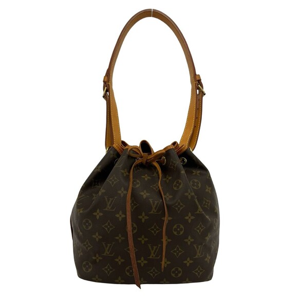 Louis Vuitton Handbags - LOUIS VUITTON Authentic Vintage Brown Monogram Leather Shoulder Bag